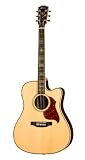 Gibson Songwriter Deluxe Custom EC Acoustic-Electric Guitar, Antique Natural