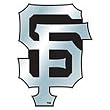 San Francisco Giants Silver Auto Emblem - Baseball Sports Merchandise