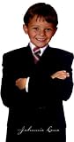Johnnie Lene JL5010 Black Suit Set for Boys From Baby to Teen (3T)