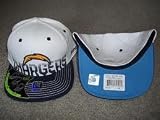 San Diego Chargers Reebok White 2010 Sideline Player Pro Shape Flat Brim Flex Hat