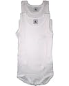 Petit Bateau Bodies, Doppelpack-74 - Babymode : Baby-Mädchen