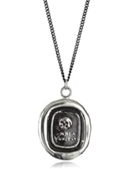 Pyrrha "talisman" Sterling Silver Skull Necklace