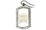 Crystal Dog Tag Sacramento Kings