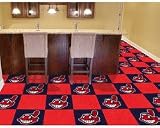 Cleveland Indians Team Carpet Tiles