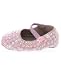 One Ruby Lane Lil Tay Pink Sequin Infant Shoes
