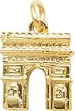 L'Arc De Triomphe Charm, 10K Yellow Gold