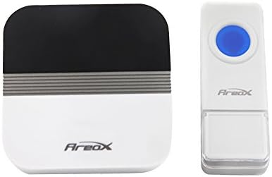 Areox Plug in Push Button Door Chimes Remote Wireless Doorbell