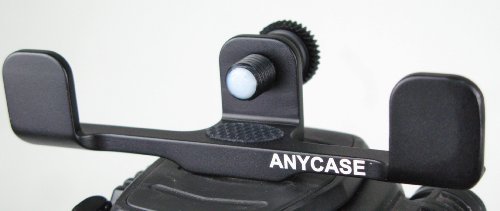 ANYCASE Universal iPhone Tripod Adapter - Fits iPhone 5, 4, 3, 2, 1, iPods, and Most Smartphones ANYCASE Universal iPhone Tripod Adapter - Fits iPhone 5, 4, 3, 2, 1, iPods, and Most Smartphones