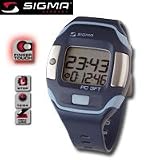 Sigma Pulsmesser Pulsuhr PC 3FT PC3 PC3FT polar blau mit Fingerkuppensensor - 