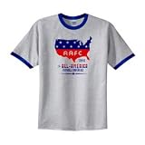 All-American Football Conference Logo Ringer Tee