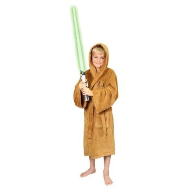  Star Wars Jedi Costume Bath Robe Boys Size Large