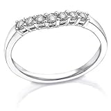Curved Diamond Band 1/4ctw