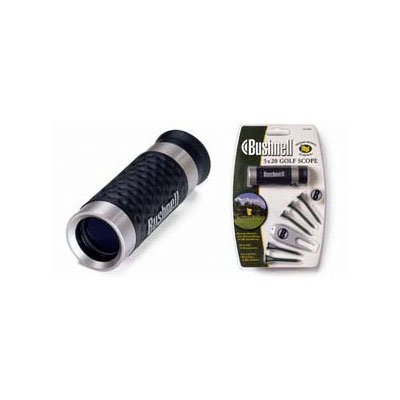 SportingGoods: Bushnell  5x20 Golf Scope Rangefinder  Silver 