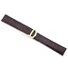 Brown Genuine Lizard Strap 18mm