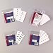  : Inserts for Hanging File Folder Tabs, 1/5 Tab, 2-1/8in, White, 100/pack