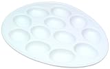 BIA Cordon Bleu Porcelain Egg Plate, White