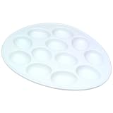 BIA Cordon Bleu Porcelain Egg Plate, White by 
