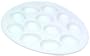 BIA Cordon Bleu Porcelain Egg Plate, White