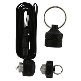 Glo-Toob Lighting - 3 Cap Pack for Glo-Toob, Push-Button, Twist on/off, Scuba