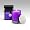 Violet Scented Candle PURPLE