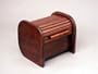Mountain Woods 3-by-5 Walnut Roll Top Recipe Box (Holds 400 3" X 5" Cards)