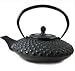 Cast Iron Teapot Mochi Black 20 Oz Japanese Style