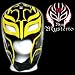 WWE Rey Mysterio Kids Size Replica BLACK Mask_s-1