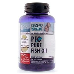 Health from the Sea Dietary Supplement, PFO Pure Fish Oil, 180 soft gels by Health From The Sea