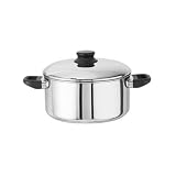 Innova Kitchen Basics 18/10 Stainless Steel 5.5-Quart Covered Dutch Oven