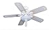 Clairion Comfort Plus 52-Inch Air Cleaning Ceiling Fan with Light Kit, Textured White/Bleached Oak
