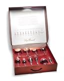  : crystal wine tasting glasses - set of 10