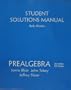 Student Solutions Manual (Prealgebra Second Edition)