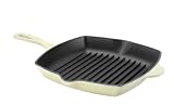Review LE CREUSET UK LTD L2021-2668 / Le Creuset Cast Iron Square Grillit, Almond, 26 cm