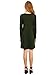 ROMWE Women's Loose T-Shirt Long Sleeves Casual Pockets Plain Dress
