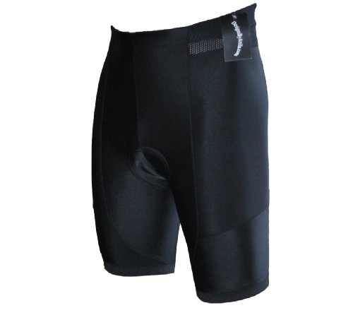 Buy Mens Padded Bicycling Shorts, Cycle, Bike, Black, Spinning Shorts, 7mm Chamois Pad, High Quality Exercise, Famous Brand, Biking Apparel. 1 year full guarantee