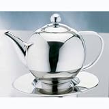 Elia Teapot with Tray - Stainless Steel TRA-45S  from Elia
