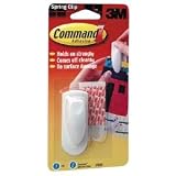 1 x Spring Clip with 3M Command(tm) Adhesive Strips