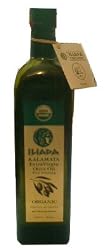 Kalamata Extra Virgin Olive Oil, Organic (Iliada) 750ml
