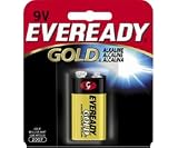 ENERGIZER 9V EVEREADY Alkaline Battery