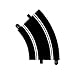 Scalextric C8206 1:32 Scale Radius 2 Curve 45o (2)(C151) Sport Building and Sport Track Accessory