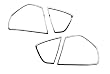 Custom Chrome Tail Lamp Cover BMW 3 Series 2006-2007 Grills-Bumpers Molding-Trim