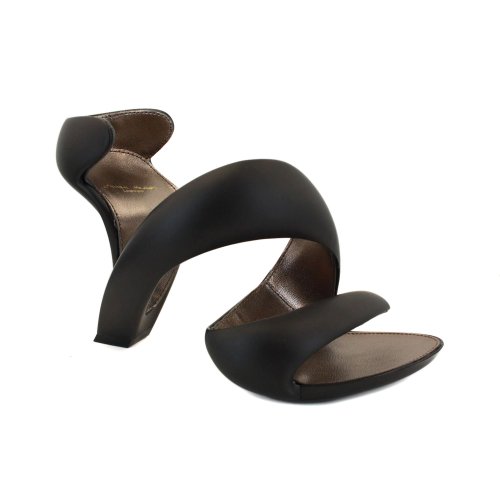 Julian Hakes Mojito Womens Synthetic Heels Black - 7 On Sale