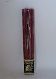 Solid Beeswax Cranberry Classic 12 pair