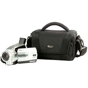 Lowepro Edit 140 Compact Digital Video Camera Bag - 7.48 x 10.43 x 7.09 - Nylon, MicroFiber - Black