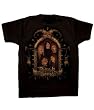 Metalocalypse Dethklok Band Members Group In Window Black Tee T-Shirt