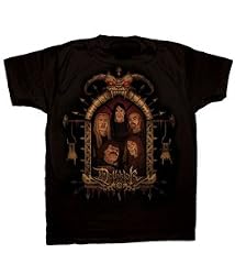 Metalocalypse Dethklok Band Members Group In Window Black Tee T-Shirt