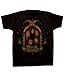 Metalocalypse Dethklok Band Members Group In Window Black Tee T-Shirt