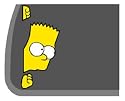 Bart Simpson Car Decal / Sticker