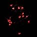 SUPERNIGHT (TM) 7ft/2m 20 LEDs Red Heart Shaped Flexible LED Light Strings Lovely LED Gifts for Kids Girlfriend
