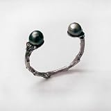 Large Twig Cuff, Silver Pearls - B0000EWQVM
